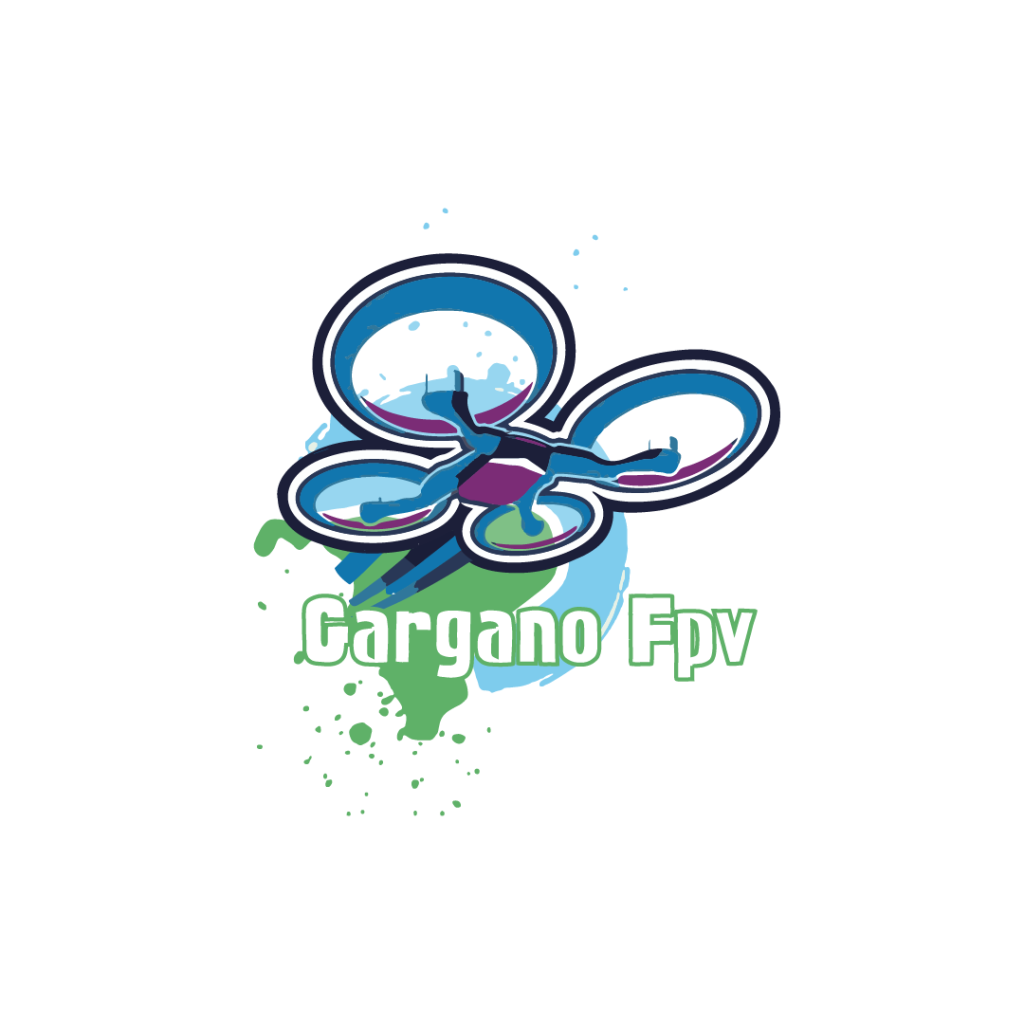 gargano fps- droni-gargano- logo design