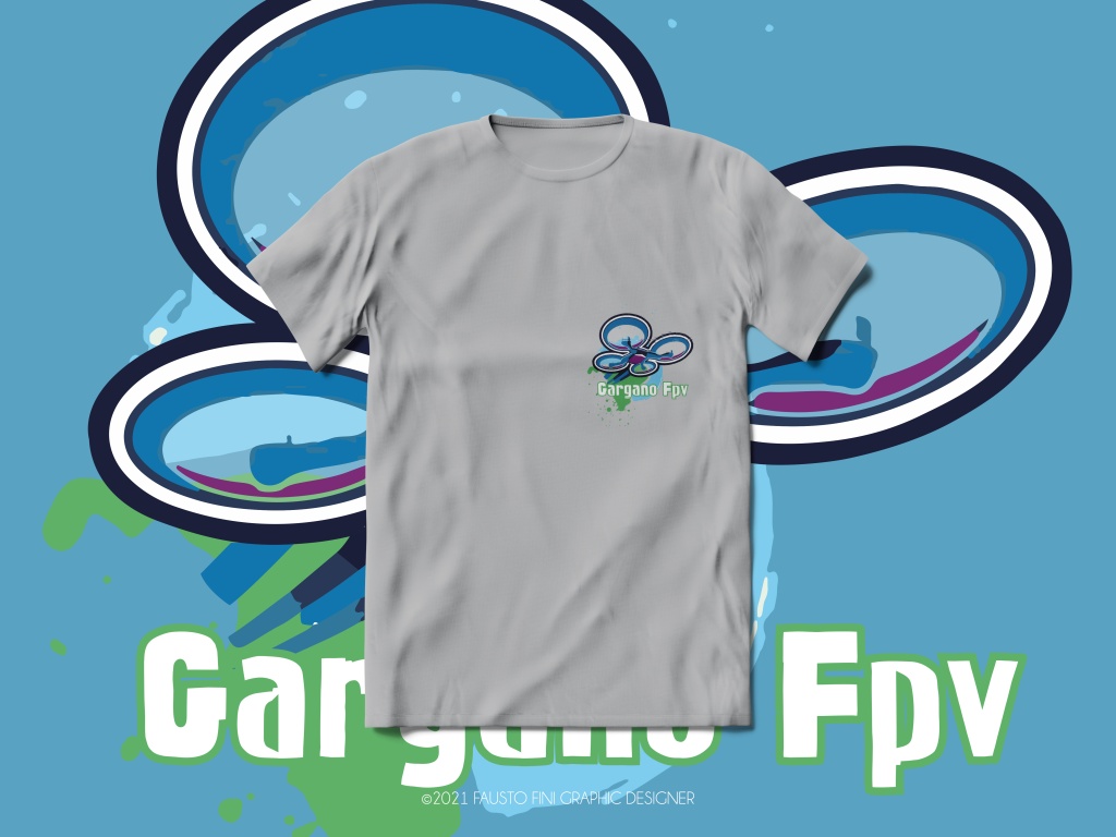 gargano fvp logo tshirt graphic design